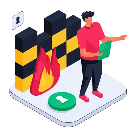 Firewall Management  Illustration