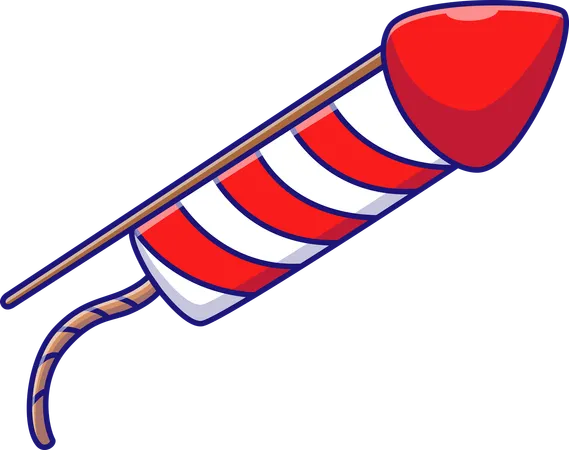 Firework Rocket  Illustration