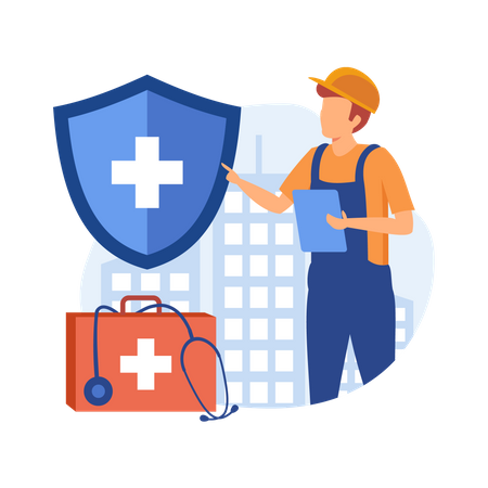 First aid service  Illustration
