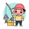 illustration for fisherman