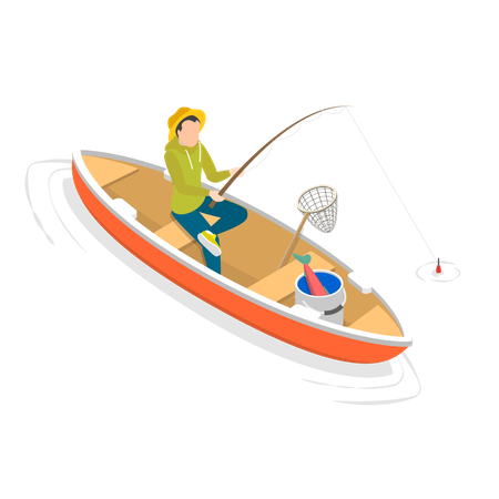 Fisherman  Illustration