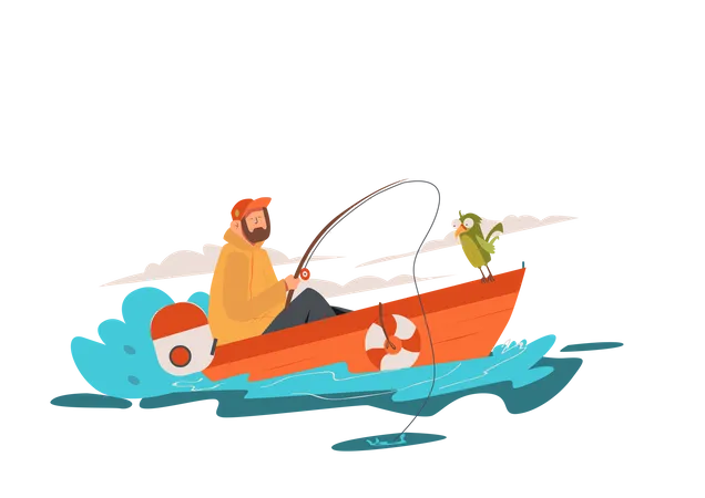 Fishing  Illustration