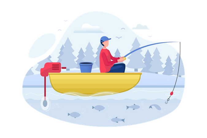 Fishing  Illustration