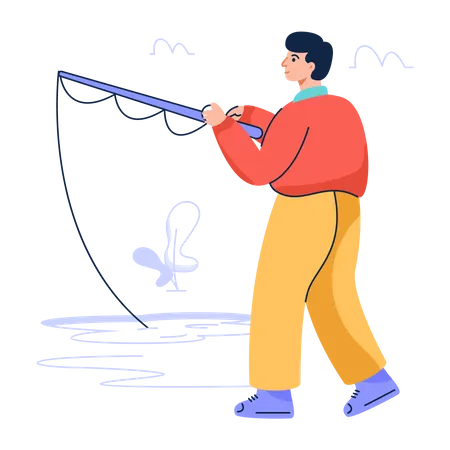 Fishing  Illustration