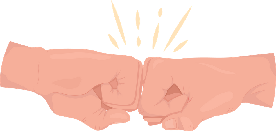 10 Fist Bump Illustrations - Free in SVG, PNG, EPS - IconScout