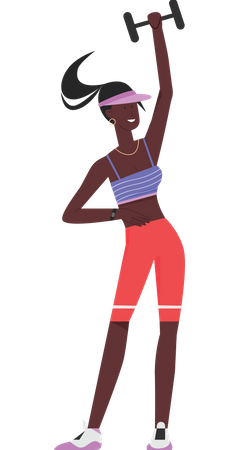 Fit Woman  イラスト