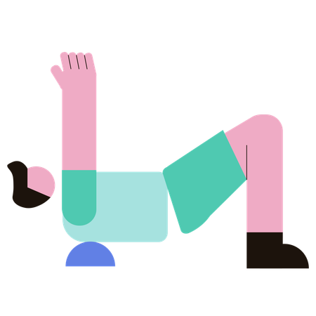 Fitness Boy  Illustration