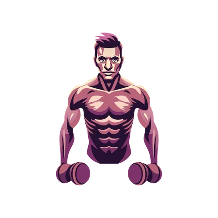 Fitness  Illustration