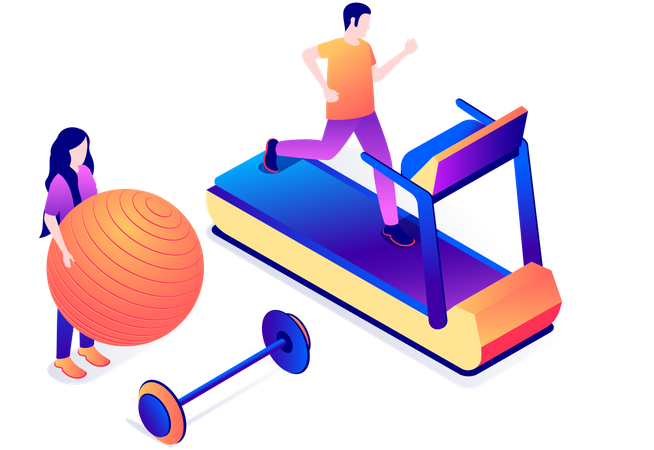 Fitness  Ilustração
