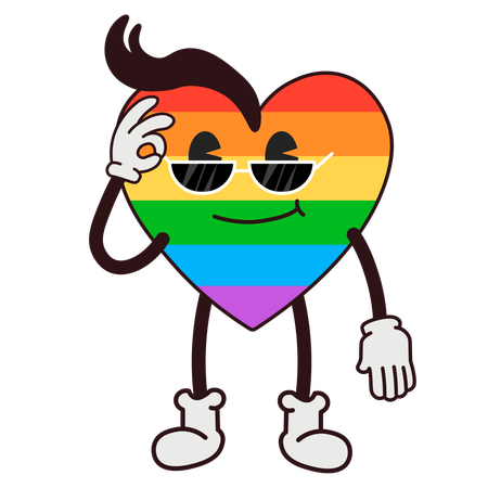Flag of lgbtq  Illustration