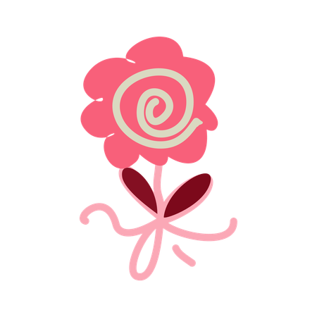 Fleur de la Saint-Valentin  Illustration