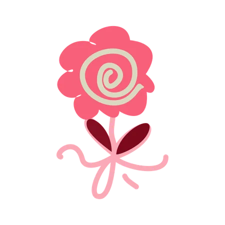 Fleur de la Saint-Valentin  Illustration