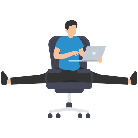 Flexible work  Illustration