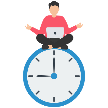 Flexible Working Hour  Illustration