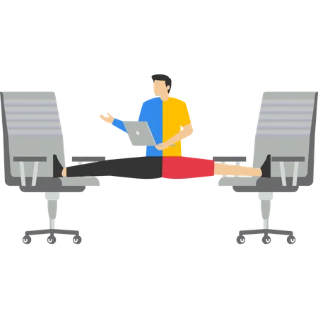 Flexible working  Illustration