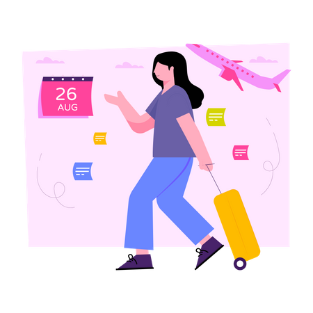 Flight Date  Illustration