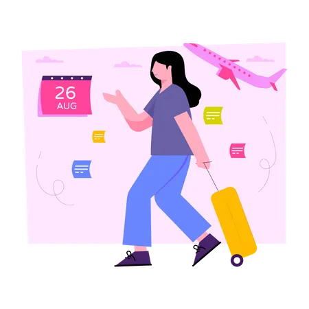 Flight Date  Illustration