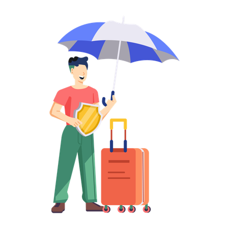 Flight Insurance  Illustration