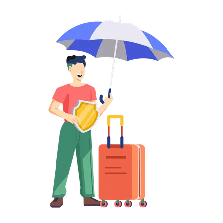 Flight Insurance  Illustration