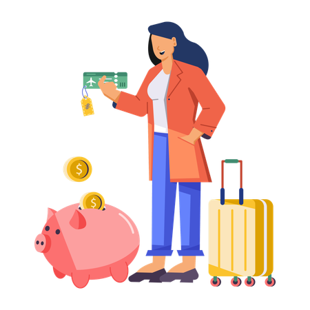 Flight Savings  Illustration