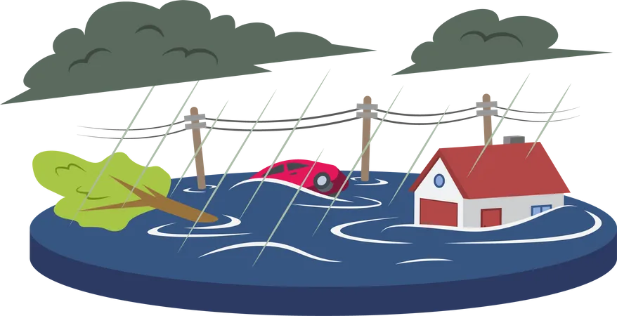 Flood Illustration