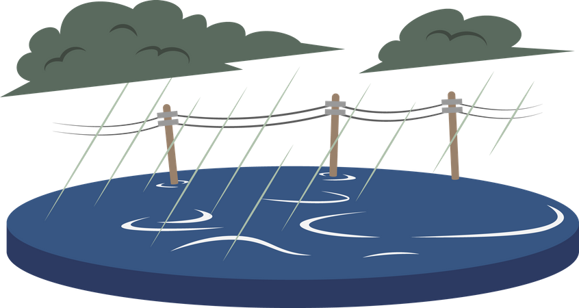 Flood  Illustration