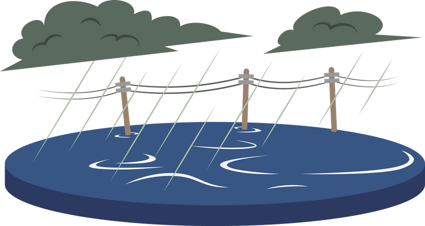 Flood  Illustration