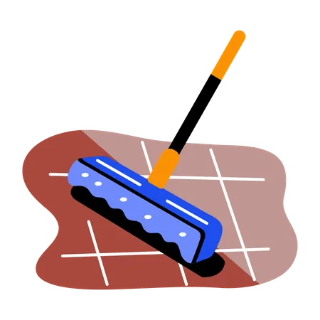 Floor Squeegee  Illustration