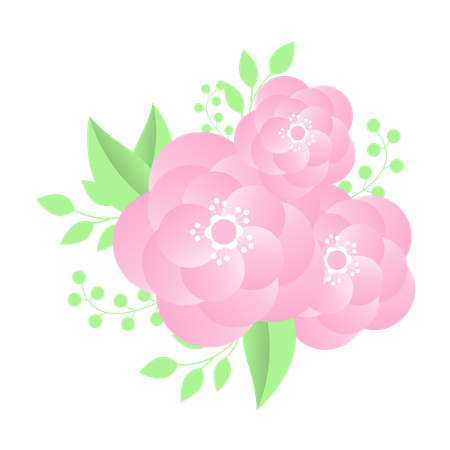 Flores de primavera  Illustration