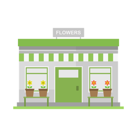 Flower Shop  Ilustración