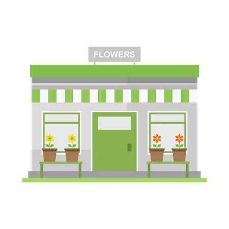 Flower Shop  Ilustración