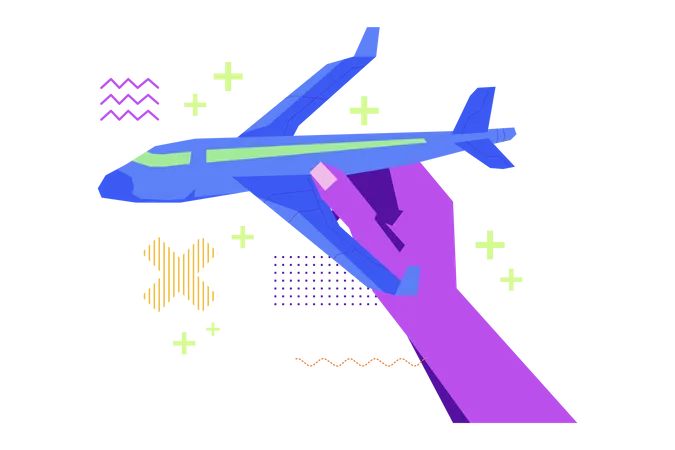 Flugplan  Illustration