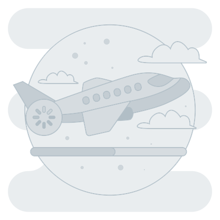 Flugzeugbeladung  Illustration