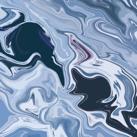Flüssiges Marmorstrukturdesign, farbenfrohe Marmorierungsoberfläche, lebendiges abstraktes Farbdesign  Illustration