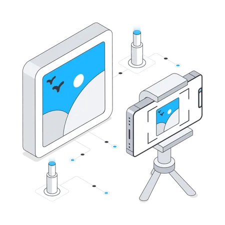 Flux de travail  Illustration