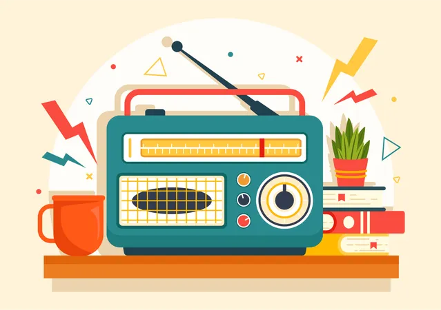 Fm Radio  Illustration