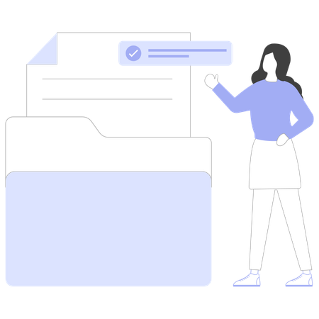 Folder Analysis  Illustration
