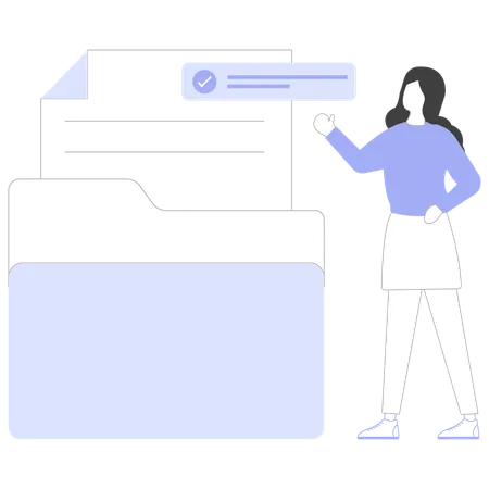 Folder Analysis  Illustration