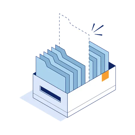 Folder Empty  Illustration