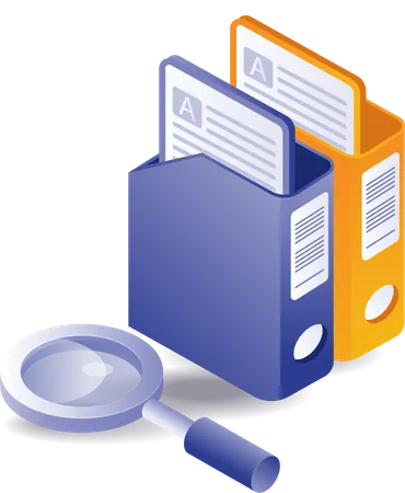 Folder for search data paper  Illustration