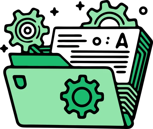 Folder setting  Illustration