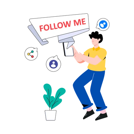 Follow Me  Illustration