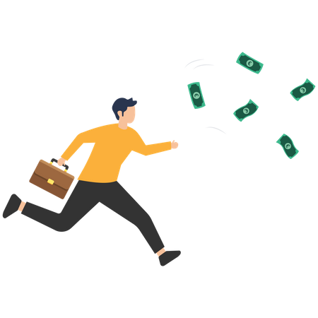 Follow the money  Illustration