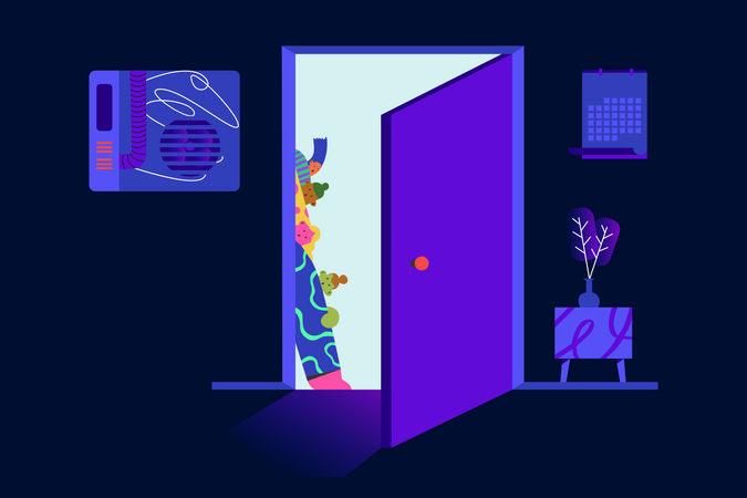 FOMO – Peur de rater quelque chose  Illustration