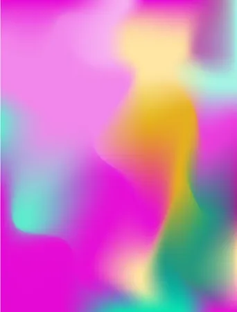 Patrón de lámpara de lava líquida de fondo abstracto. Formas coloridas en blanco  Ilustración