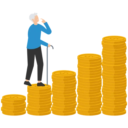 Fonds de pension d'épargne ou d'investissement  Illustration