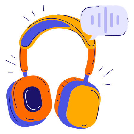 Fone de ouvido  Ilustração