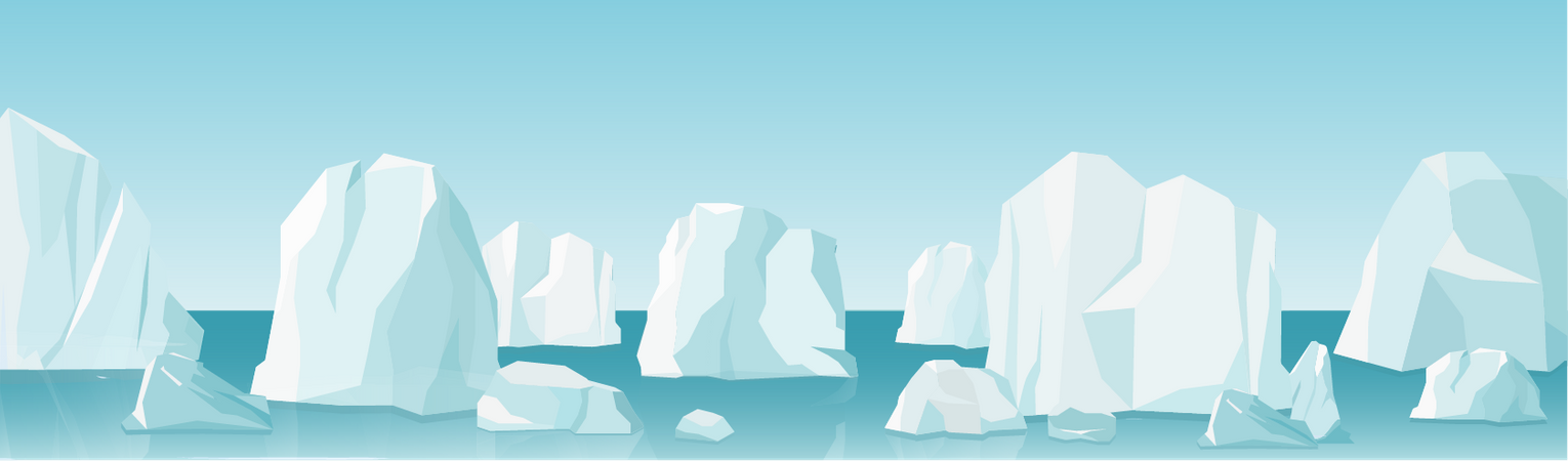 Fonte des glaces Illustration