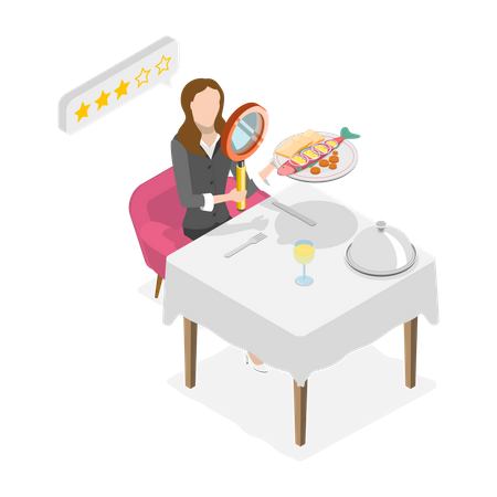 Food Blogging  Illustration