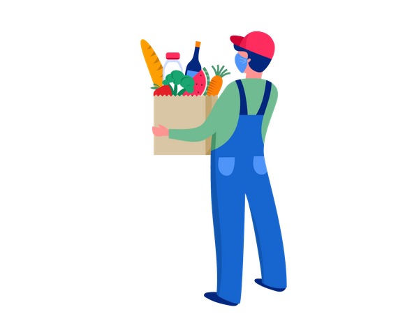 Food Delivery  Illustration